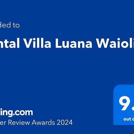 Rental Villa Luana Waioli Tomigusuku Buitenkant foto